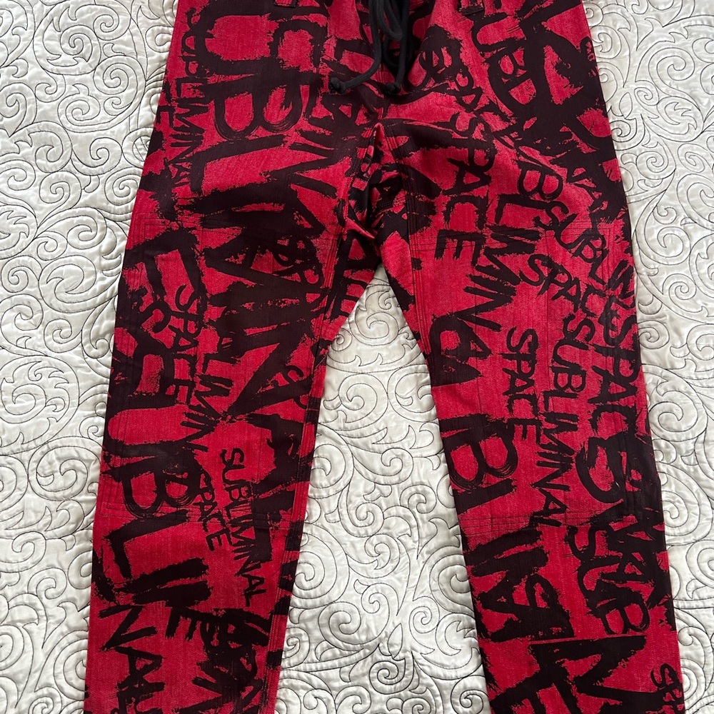 Carolina sarria unisex pants Andy Warhol collection